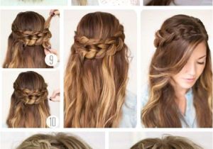 4 Simple and Easy Hairstyles Hairstyles for Girls with Medium Hair for Party New How to Do the