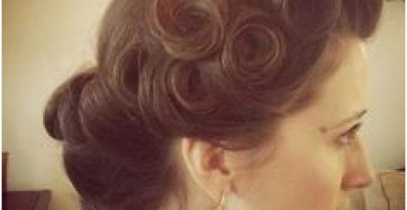40s Hairstyles Pin Curls 186 Best 40 S Hairstyles Images