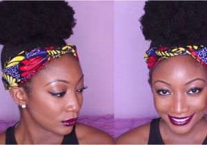 4c Easy Hairstyles An Easy Hairstyle for the Weekend Learn How to This Afro Puff