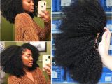 4c Hair 20 Inches Mongolian Afro Kinky Curly Hair Weave 4b 4c Natural Black