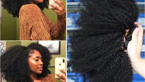 4c Hair 20 Inches Mongolian Afro Kinky Curly Hair Weave 4b 4c Natural Black