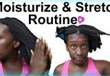 4c Hair Very Tangled A Moisturize 4c Natural Hair & No Heat Stretch Routine