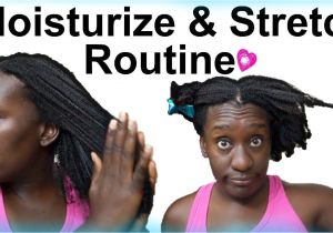 4c Hair Very Tangled A Moisturize 4c Natural Hair & No Heat Stretch Routine