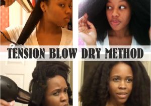 4c Hairstyles Blow Dried Hair How to Blow Dry Natural Hair Using the Tension Method