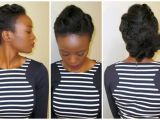 4c Hairstyles Tutorial Flower & Fishtail Bun 4c Natural Hair My Natural Hair