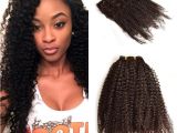 4c Hairstyles with Extensions Malaysian Human Hair Afro Kinky Curly Clip Ins Extension 4b 4c Kinky