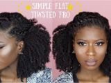 4c Natural Hair Videos Flat Twisted Fro for Undefined Thick Natural Hair 4a 4b 4c