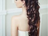 5 Curly Wedding Hairstyles I Think My Hair Would Be Long Enough for This by September if I Don