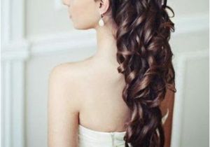 5 Curly Wedding Hairstyles I Think My Hair Would Be Long Enough for This by September if I Don