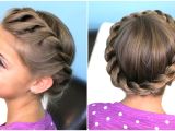 5 Easy Hairstyles for School Youtube How to Create A Crown Twist Braid