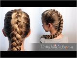 5 Easy Hairstyles for School Youtube How to Dutch Braid Hair Tutorial ððâ¤