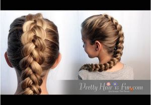 5 Easy Hairstyles for School Youtube How to Dutch Braid Hair Tutorial ððâ¤