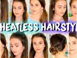 5 Fast Heatless Hairstyles for School 5 Fast Heatless Hairstyles for School New Hairstyle for Short Hair