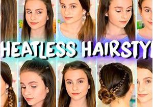 5 Fast Heatless Hairstyles for School 5 Fast Heatless Hairstyles for School New Hairstyle for Short Hair