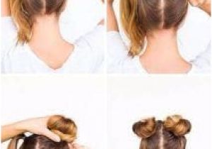 5 Minute Diy Hairstyles Easy Hairstyles for School Darling 5 Minute Twin Buns for Sunny