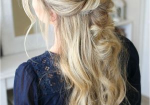 5 Minute Down Hairstyles Twists and topsy Tail Flips Hair and Beauty