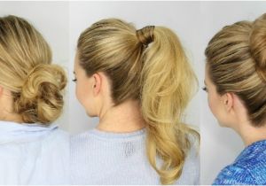 5 Minute Easy Hairstyles for School 3 Easy 5 Minute Hairstyles