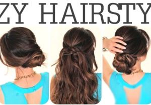 5 Minute Everyday Hairstyles 6 Easy Lazy Hairstyles How to 5 Minute Everyday Hair Styles