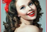 50s Hairstyles for Long Curly Hair Curly Hairstyles Easy 50s Hairstyles for Long Curly Hair