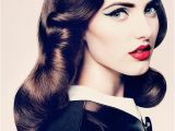 50s Womens Hairstyles for Long Hair Dramatic Wedding Makeup Cosmetic Pinterest