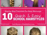 7 Easy Hairstyles for School 168 Best Hairstyles for Kids Images In 2019