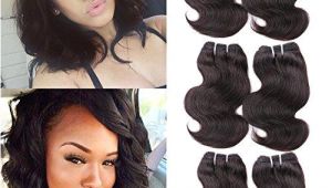 8 Hairstyles for Short Curly Hair Hanne 6pcs Brazilian Virgin Hair Body Wave 8" Short Curly Hair