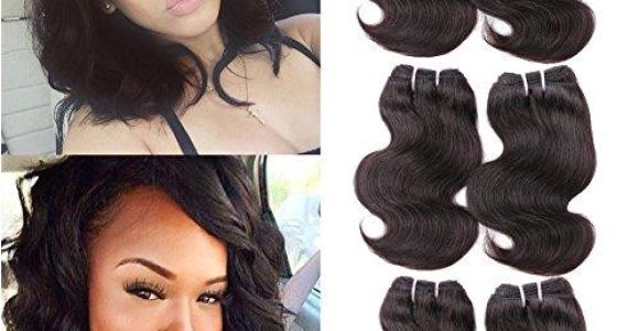 8 Hairstyles for Short Curly Hair Hanne 6pcs Brazilian Virgin Hair Body Wave 8" Short Curly Hair