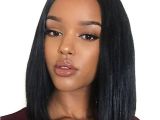 8 Inch Bob Hairstyles Lace Front Human Hair Wigs Wigs 8 16 Inch Straight Short Bob for