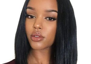 8 Inch Bob Hairstyles Lace Front Human Hair Wigs Wigs 8 16 Inch Straight Short Bob for