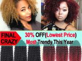 8 Inches Curly Hairstyles 8 Inch Krullend Haak Haar Bohemian Gehaakte Vlechten Krullend