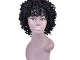 9 Hairstyles for Curly Hair Amazon Pinchu Short Curly Hair Fringe Wig Elastic Hair Cover 9