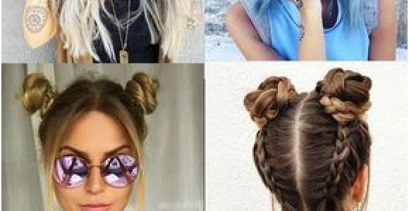 90s Hairstyles Half Up 28 Ridiculously Cool Double Bun Hairstyles You Need to Try