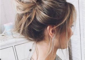 A Cute Bun Hairstyle 47 Messy Updo Hairstyles that You Can Wear Anytime Anywhere