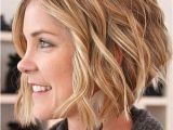 A Line Bob Haircut for Curly Hair Short Wavy Hairstyles A Line Wavy Bob