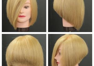 A Line Bob Haircut Tutorial Stacked Bob Haircut Tutorial