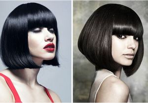 A Line Bob Haircut with Bangs Bob Haircuts for 2014