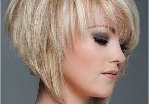 A Line Layered Bob Haircut A Line Bob for Round Faces