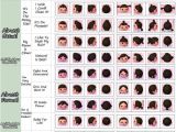 Acnl Hairstyle Colours Acnl Hair Color Guide