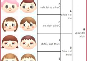 Acnl Hairstyle Colours Acnl Hair Color Guide