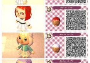 Acnl Hairstyles and Colors Animal Crossing New Leaf Hair Qr Codes Google Search