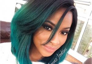 Afro Dyed Hairstyles Black Hair – Green Ombre Things to Wear