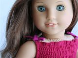 American Girl Doll Hairstyles for Julie Custom Ooak American Girl Doll Aqua Mint Green Eyes and Long