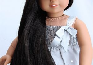 American Girl Doll Hairstyles for Long Hair Custom American Girl Doll Hazel Green Eyes Medium Skin Long