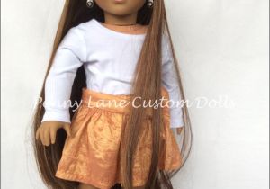 American Girl Doll Short Hairstyles Ooak Custom American Girl Marisol Doll