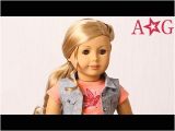 American Girl Hairstyles Youtube How to Style Tenney S Hair Tenney Grant