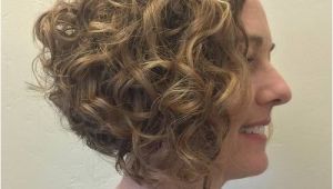 Angled Bob Haircut for Curly Hair 20 Cute Hairstyles for Naturally Curly Hair In 2017