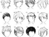Anime Boy Hairstyles Drawings Pin by Blondepanda On Hair Refs