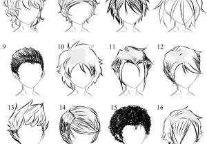 Anime Boy Hairstyles Drawings Pin by Blondepanda On Hair Refs