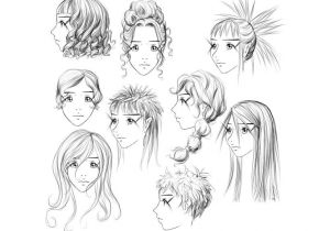 Anime Girl Hairstyles Tutorial Anime Hair Tutorial Page 3 by Tentopet On Deviantart Anime Hair
