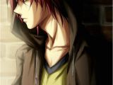 Anime Hairstyle Quotev Anime Boy Red Hair Green Blue Eyes Brown Hoo Yellow Shirt